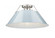 Orwell PW 3 Light Flush Mount in Pewter with Dusky Blue shade (36|3306-3FM PW-DB)