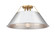 Orwell BCB 3 Light Flush Mount in Brushed Champagne Bronze with Chrome shade (36|3306-3FM BCB-CH)