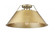 Orwell AB 3 Light Flush Mount in Aged Brass with Brushed Champagne Bronze shade (36|3306-3FM AB-BCB)