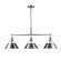 Yep by Golden Lighting Orwell 3-light Island Light in Pewter (36|3306-LP PW-PW)