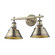 Yep by Golden Lighting Orwell 2-light Vanity in Aged Brass (36|3306-BA2 AB-AB)