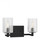 Parker Two Light Wall / Bath (38|GLV1032MBK)