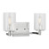 Two Light Wall/Bath (38|GLV1032EN/CH)