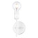 Wry Lighting Axel 1-light Wall Sconce in Matte White (36|1945-1W WHT)