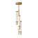 Travertine-Multi-Light Pendant (94|E11053-01TVGLD)
