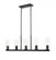 5 Light Linear Chandelier (276|826-5L-MB)