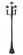 3 Light Outdoor Post Mounted Fixture (276|5016PHMR-4-564P-BK)
