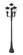 4 Light Outdoor Post Mounted Fixture (276|5016PHBR-4-564P-BK)