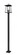 4 Light Outdoor Post Mounted Fixture (276|5015PHBS-536P-BK)