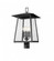 4 Light Outdoor Post Mount Fixture (276|5015PHBR-BK)