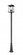 4 Light Outdoor Post Mounted Fixture (276|5015PHBR-519P-BK)