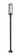 1 Light Outdoor Post Mounted Fixture (276|5013PHBR-567P-BK)