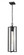 1 Light Outdoor Chain Mount Ceiling Fixture (276|5013CHB-BK)
