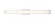 1 Light Vanity (276|4100-43W-BN-LED)