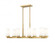 8 Light Linear Chandelier (276|3044-8L-MGLD)