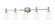 5 Light Vanity (276|1102-5V-CH)