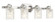 Crystal Kay - 4 Light Bath Vanity (10|2614-77)