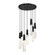 Drifting Droplets - 7 Light LED Pan Pendant (77|P1287-66A-L)