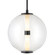 Medium Globe Pendant (87|33107BK)