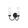 Anchor ADA 2-Light Wall Sconce (254|FSN-4342-CLFR-MBLK)
