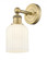 Bridal Veil - 1 Light - 5 inch - Brushed Brass - Sconce (3442|616-1W-BB-G559-5GWH)