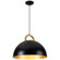 Pantheon - 1-Light Pendant - 15.75'' - Black/Rust Brass (12|AC12000BB)
