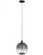 Monaco 1 Light Acrylic Pendant (4450|HF9171-BK)