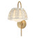 Macrame-Wall Sconce (19|22481SWGLD)