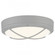 Dual Voltage Outdoor LED Flush Mount (7|20255LEDMG-SAT/FST)