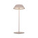 Pela 6-in Moonstone Gray LED Table Lamp (461|TL66714-MN)