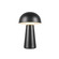 Asher 5-in Black Damp-Rated Dimmable LED Table Lamp (461|TL64108-BK)