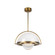 Bowery 14-in Vintage Brass LED Pendant (461|PD20716-VB-UNV)