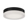 Bedford 11-in Black LED Flush Mount (461|FM3511-BK-5CCT)