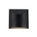 Lenox 8-in Black LED Exterior Wall Sconce (461|EW46308-BK-UNV-3CCT)