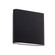 Slate 6-in Black LED All terior Wall (461|AT6506-BK-UNV)