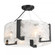 Cloud Break 4 Light Semi Flush (10|3614-66A)