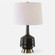 Uttermost Foster Black Glaze Table Lamp (85|30353-1)