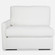 Uttermost Refuge Arctic White Left Arm Facing Sofa (85|23854-L)