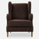 Uttermost Serpentine Brown Fabric Accent Chair (85|23839)