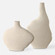 Uttermost Duostacked Matte White Vases Set/2 (85|18140)