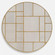 Uttermost Geometric Round Mirror (85|09969)