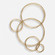 Uttermost Golden Bubbles Metal Wall Decor (85|04369)