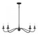 5-Light Chandelier in Matte Black (128|M10085MBK)