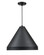 R Series 1-Light Cord Hung Cone Satin Black (670|RCC17-SB)