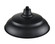 R Series 1-Light Aluminum Warehouse Shade Satin Black (670|RALWHS20-SB)