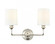 Leena 2-Light Vanity Polished Nickel (670|99802-PN)