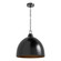 Arrco 3-Light Pendant Light Black Stainless Steel (670|99206-BLSS)