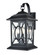 Allbert 3-Light Outdoor Wall Sconce Powder Coated Black (670|85103-PBK)