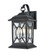 Allbert 1-Light Outdoor Wall Sconce Powder Coated Black (670|85101-PBK)