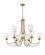 Waddingham 9-Light Chandelier Ceiling Light Vintage Brass (670|22409-VB)